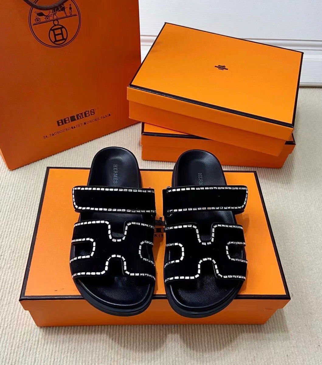 Shoes- Herm Chypre Sandals Premium Designer Casual Shoes
