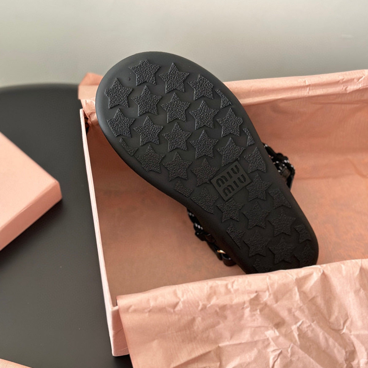 Shoes- Miu M Sandals Premium Designer Casual Shoes