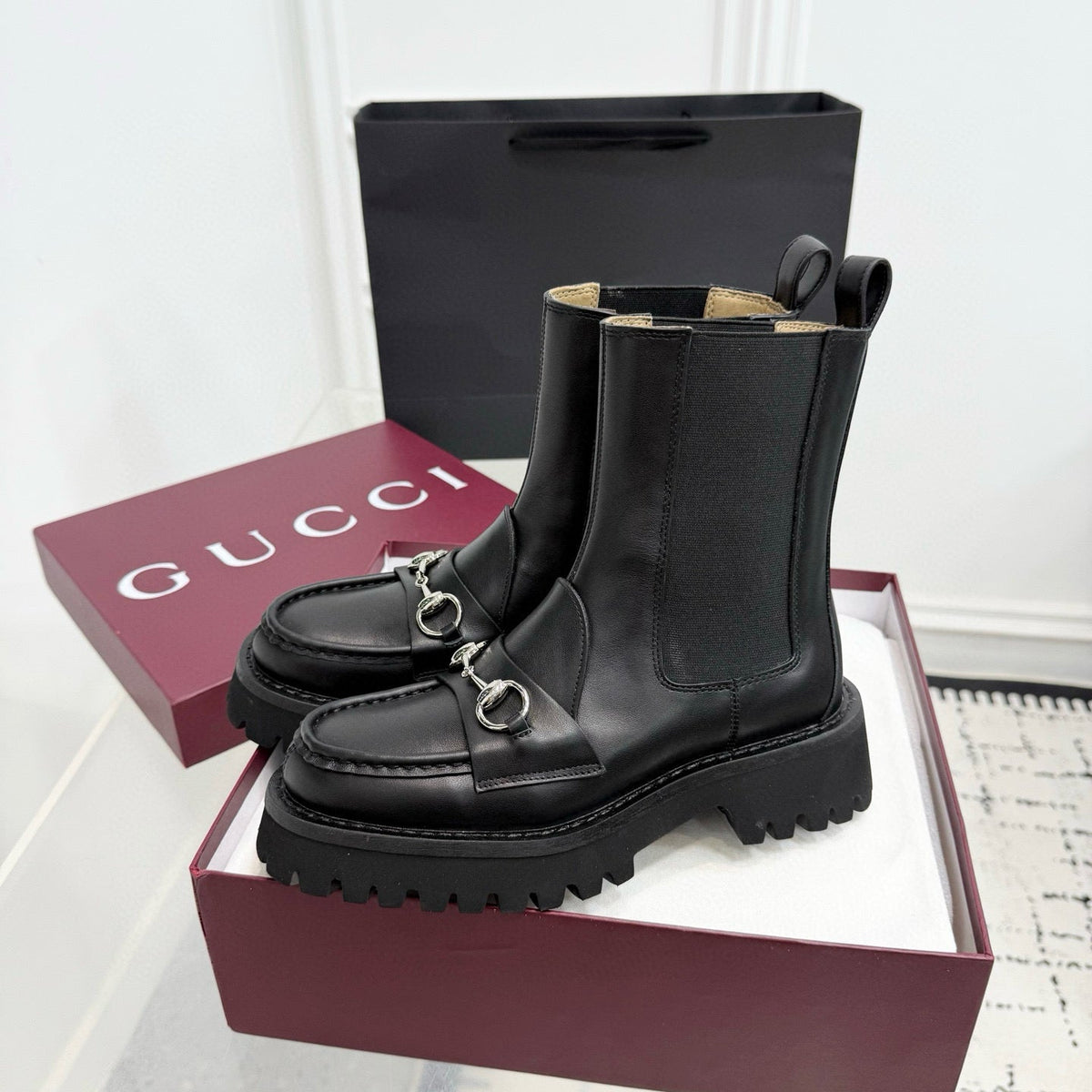 Gucci Shoes? Gucci Boots Premium Designer Casual Shoes
