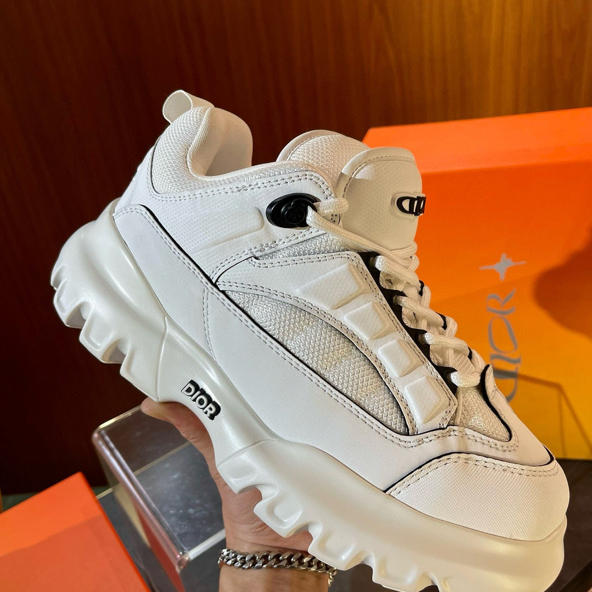 Dior Shoes- Dior x Lewis H Snow Sneakers Luxury Lifestyle Designer Footwear