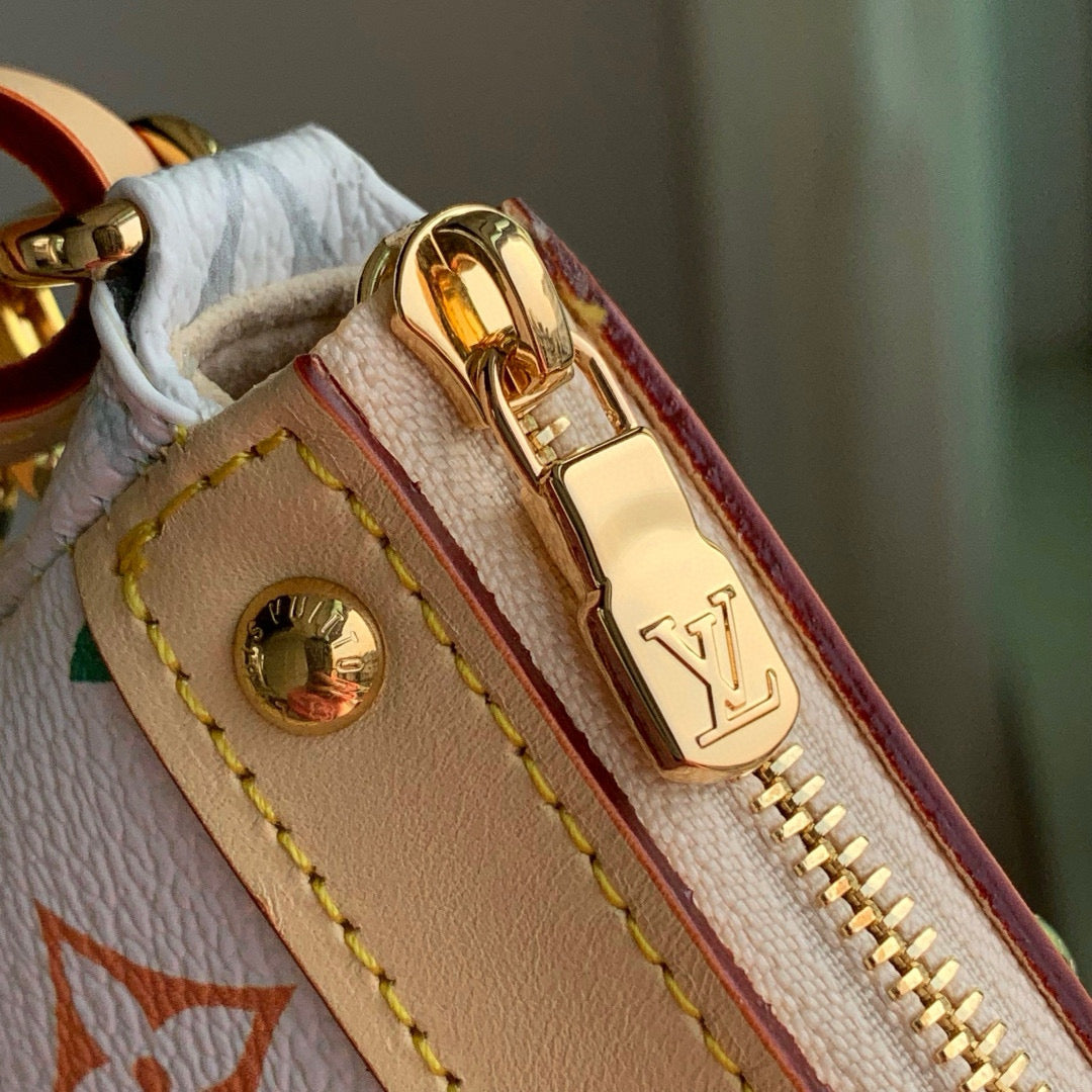Louis Vuitton Bags- Louis Vuitton Lou x Murakami Pochette Bag Premium Designer Shoulder Bag