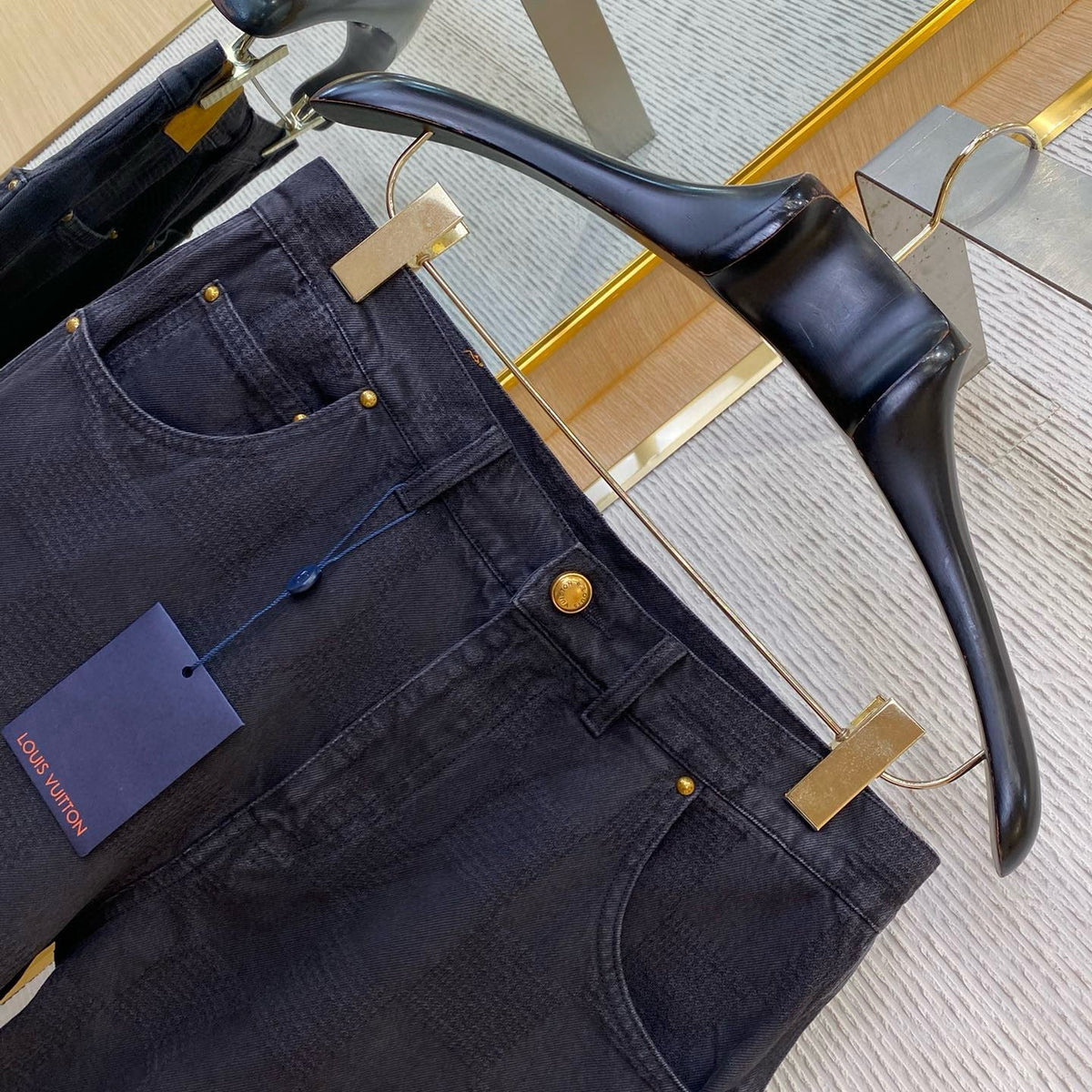 Louis Vuitton Jeans- Louis Vuitton Lou Denim Shorts Classic Everyday Designer Jeans
