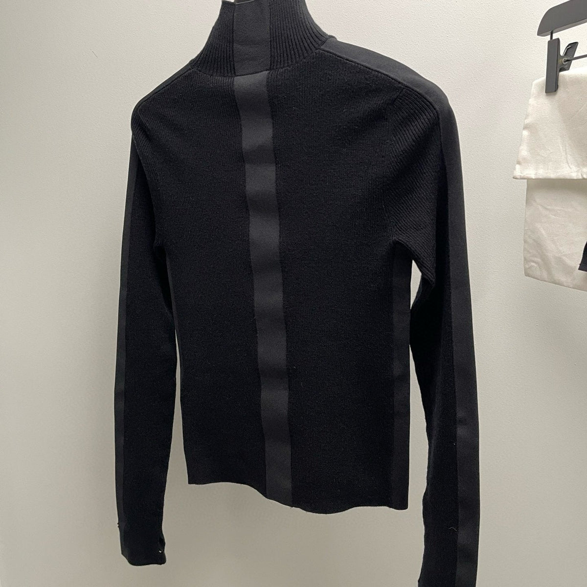 Chanel Turtleneck detail shot – authentic designer craftsmanship