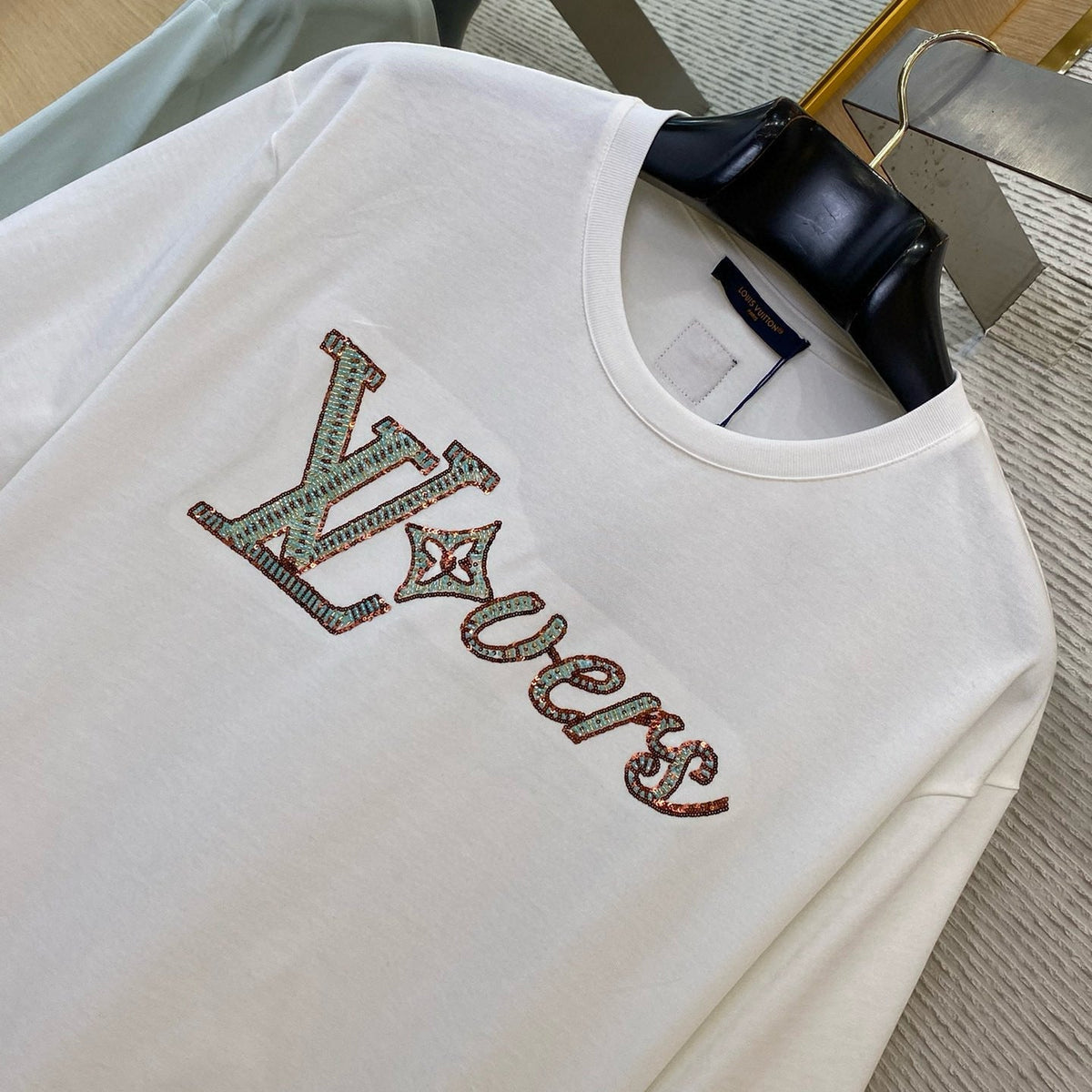 Louis Vuitton T-Shirts- Louis Vuitton Lou T-shirt Premium Designer Cotton T-Shirt