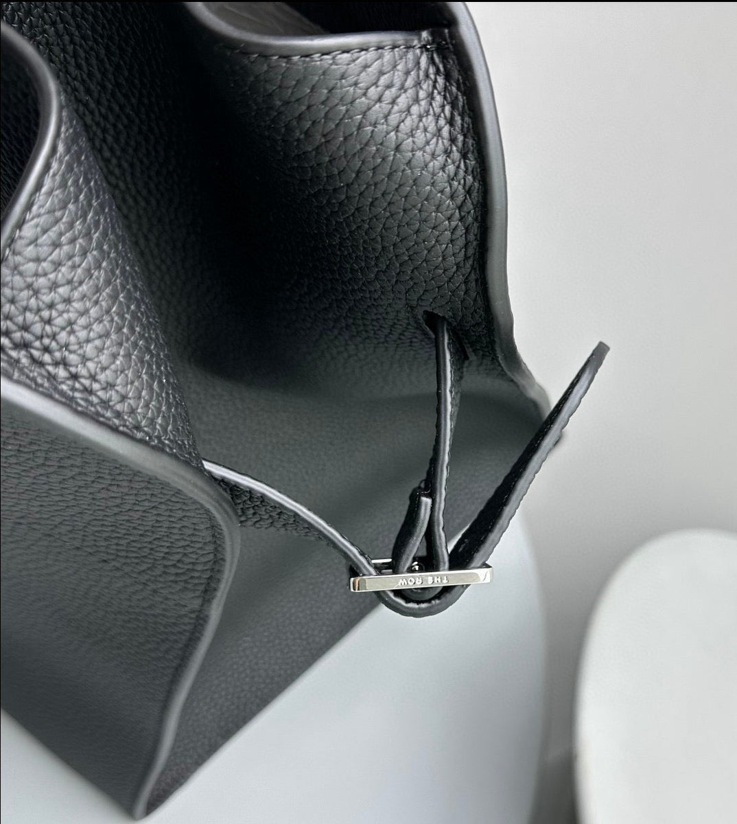 The Row Bags- The Row Margaux 17 Bag Luxury Designer Leather Handbag