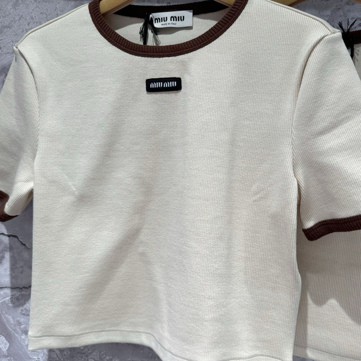 Tops- Miu M Top Premium Designer Casual Top