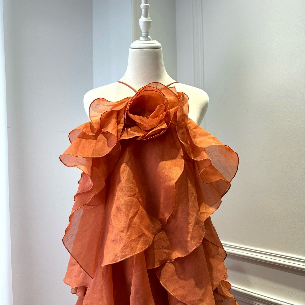 Aje Dress detail shot – authentic designer craftsmanship