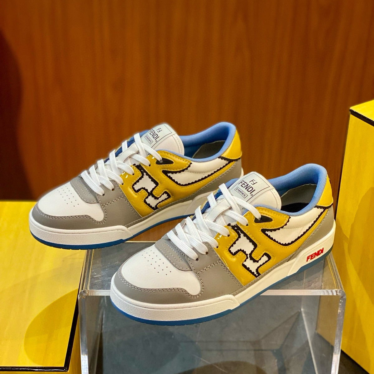 Shoes- Fen Match Sneaker Comfortable Everyday Designer Shoes
