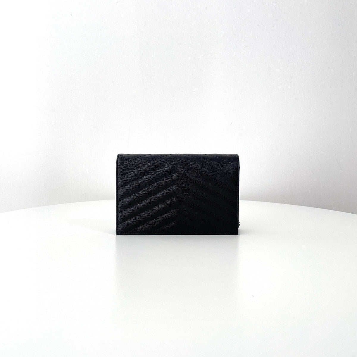 Saint Laurent Wallets- Saint Laurent Cassandre Envelope Wallet On Chain Elegant Everyday Leather Wallet