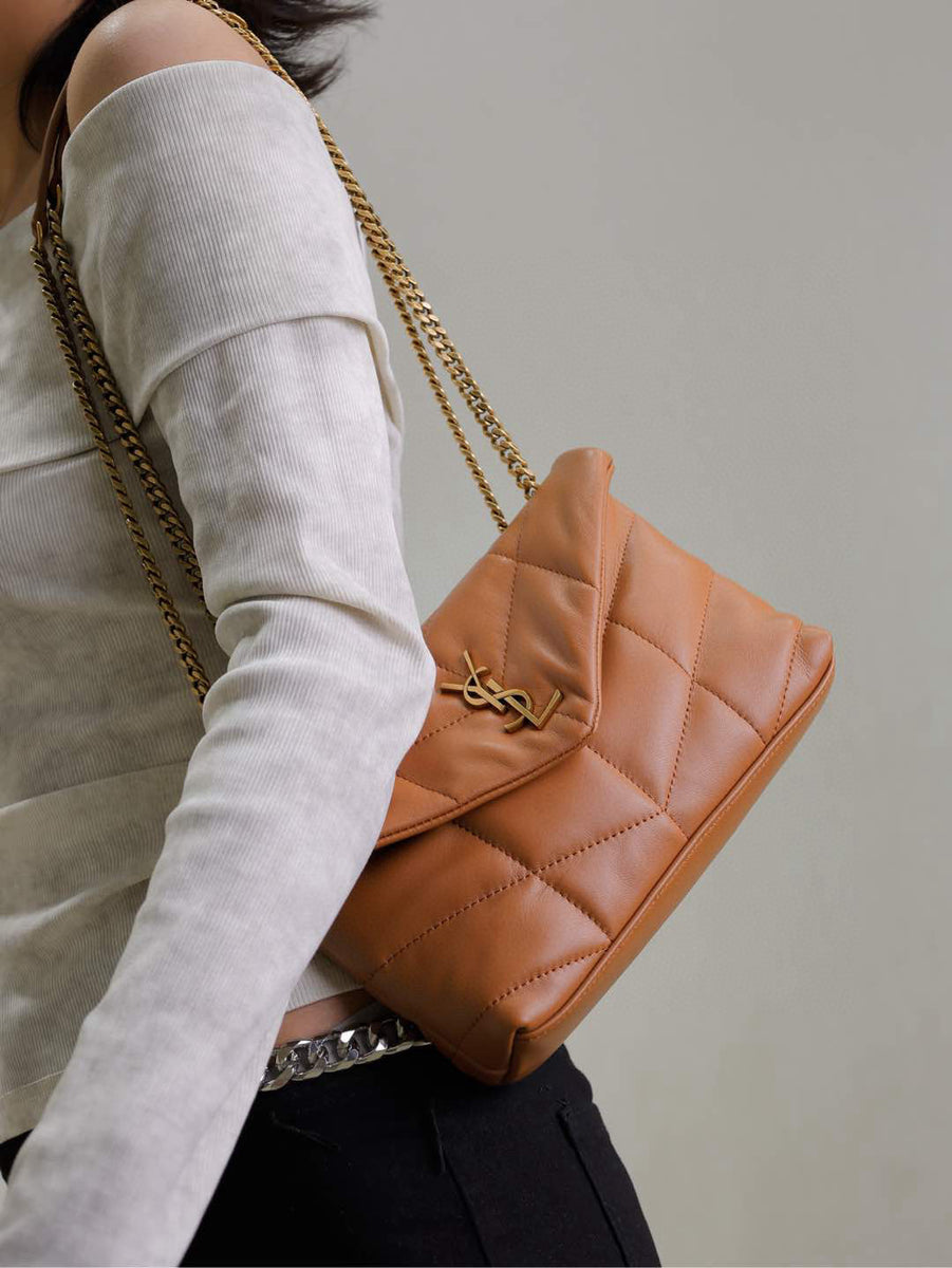 Saint Laurent Bags- Saint Laurent Toy Loulou Puffer Bag Luxury Designer Leather Handbag