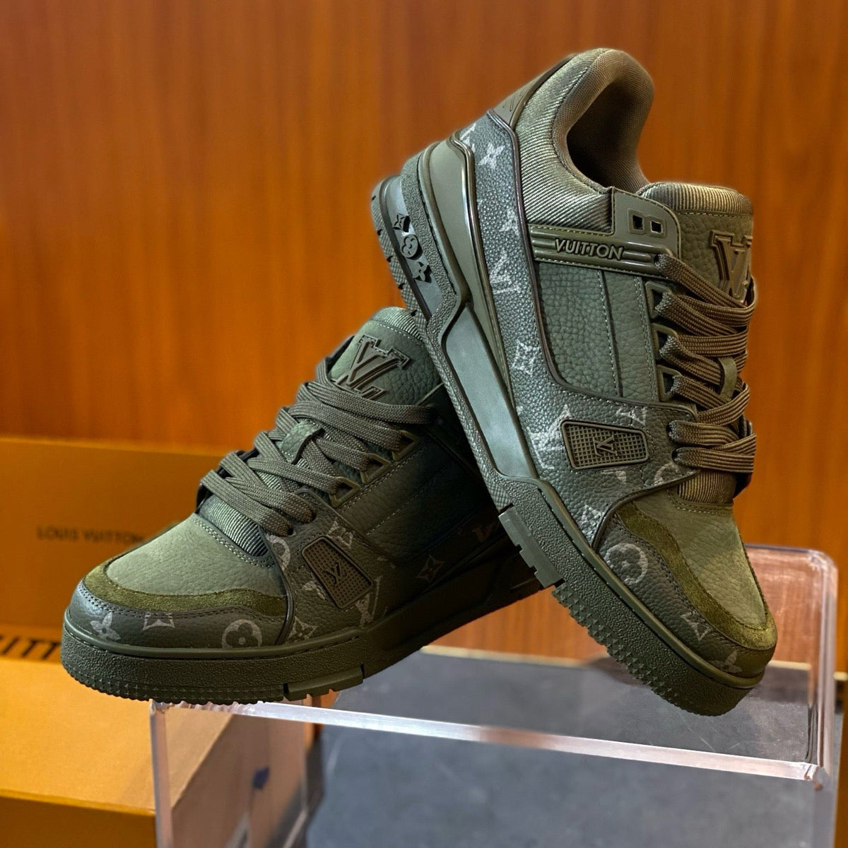 Louis Vuitton Shoes- Louis Vuitton Lou Trainers Comfortable Everyday Designer Shoes