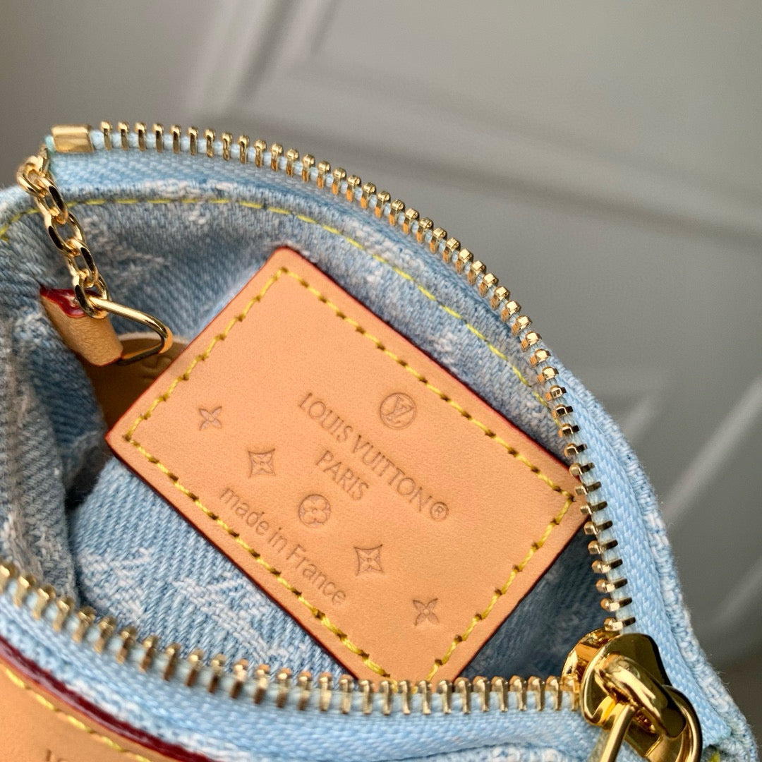 Louis Vuitton Bags- Louis Vuitton Lou Key Pouch Luxury Designer Leather Handbag