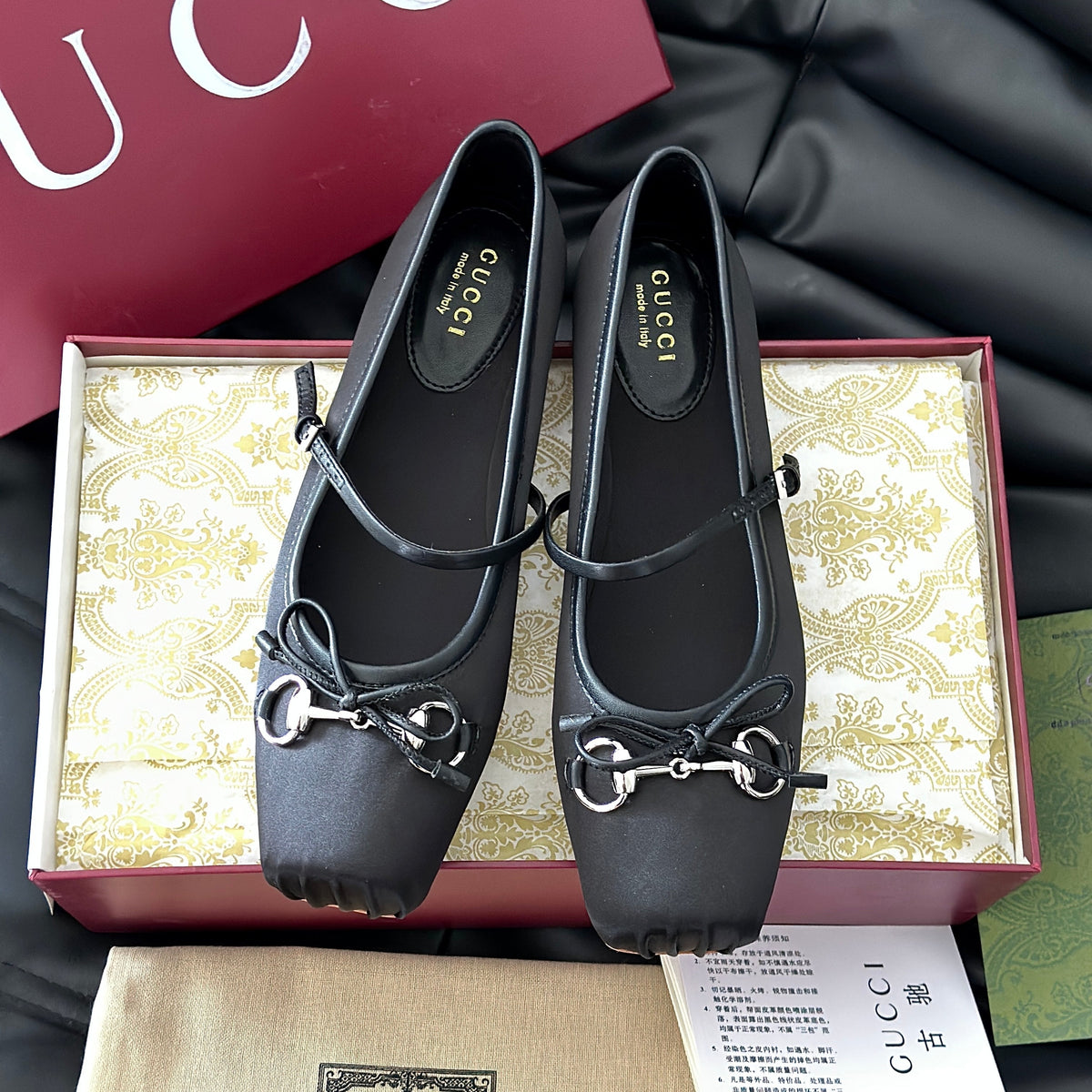Gucci Shoes- Gucci Ballet Flats Luxury Lifestyle Designer Footwear