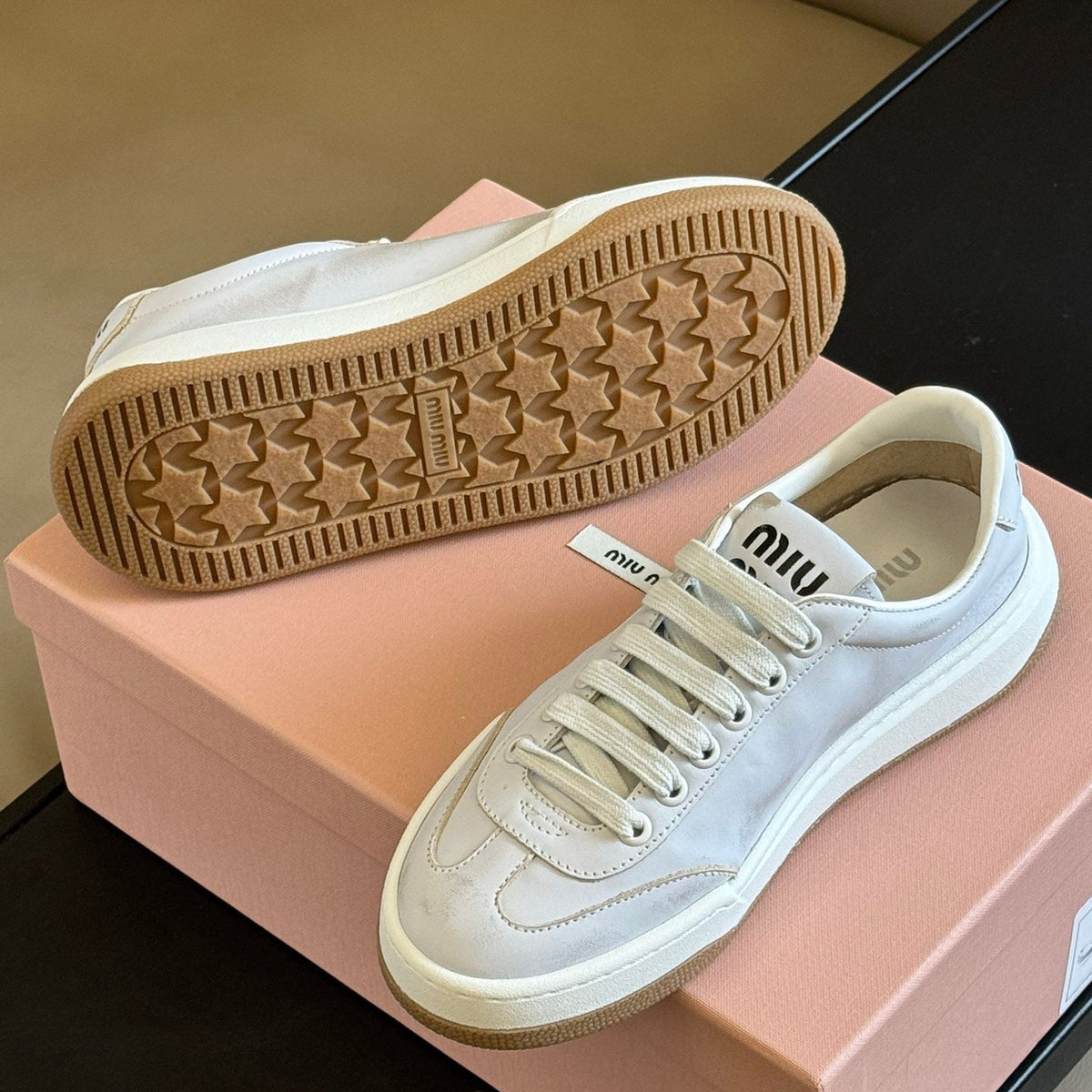 Shoes- Miu M Trainers Comfortable Everyday Designer Shoes