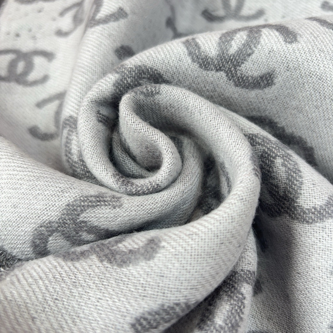 Chanel Scarves- Chanel Scarf Elegant Everyday Designer Scarf