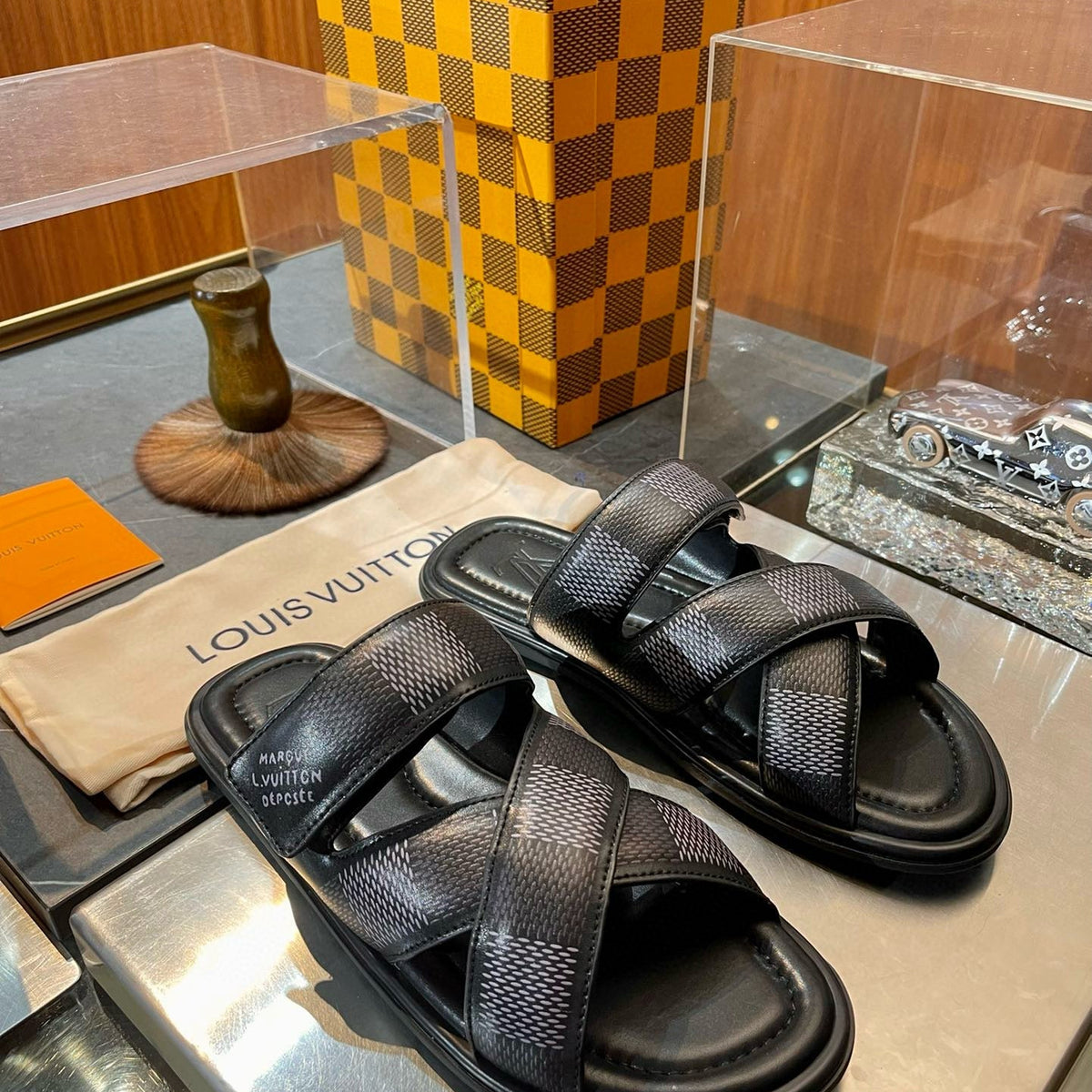 Louis Vuitton Shoes- Louis Vuitton Lou Venice Mule Comfortable Everyday Designer Shoes