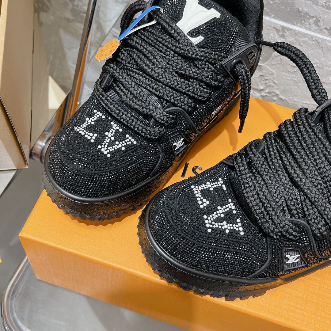 Louis Vuitton Shoes- Louis Vuitton Lou Trainers Luxury Lifestyle Designer Footwear