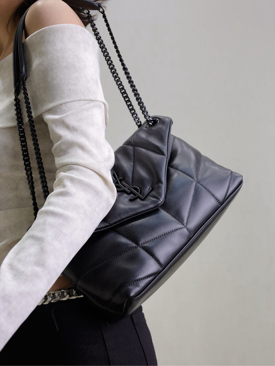 Saint Laurent Bags- Saint Laurent Loulou Puffer Small Bag Elegant Everyday Designer Handbag