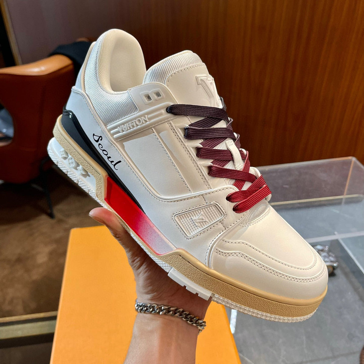 Louis Vuitton Shoes- Louis Vuitton Lou Trainers Luxury Lifestyle Designer Footwear