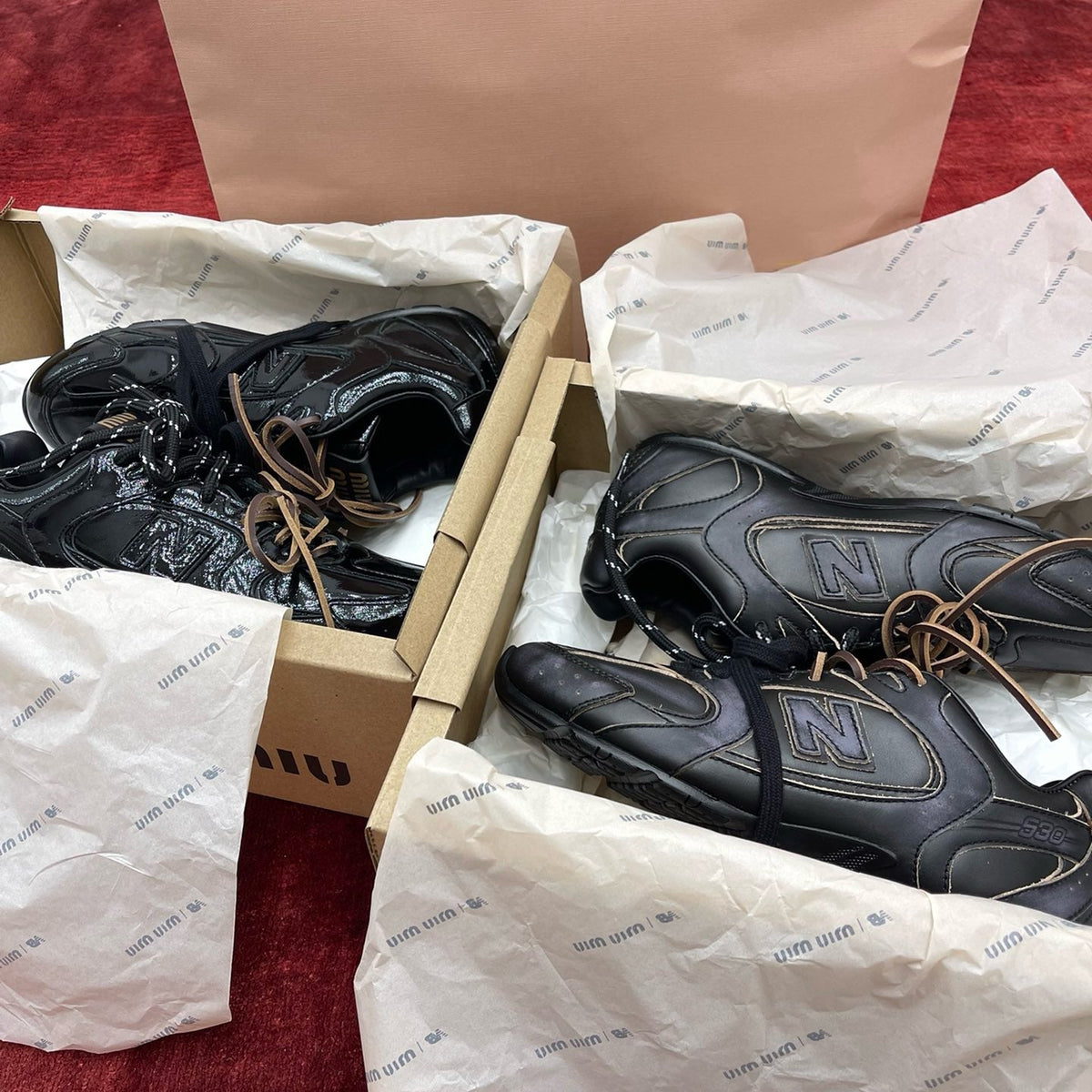 New Balance Shoes- New Balance Miu M x New Balance Trainers Comfortable Everyday Designer Shoes