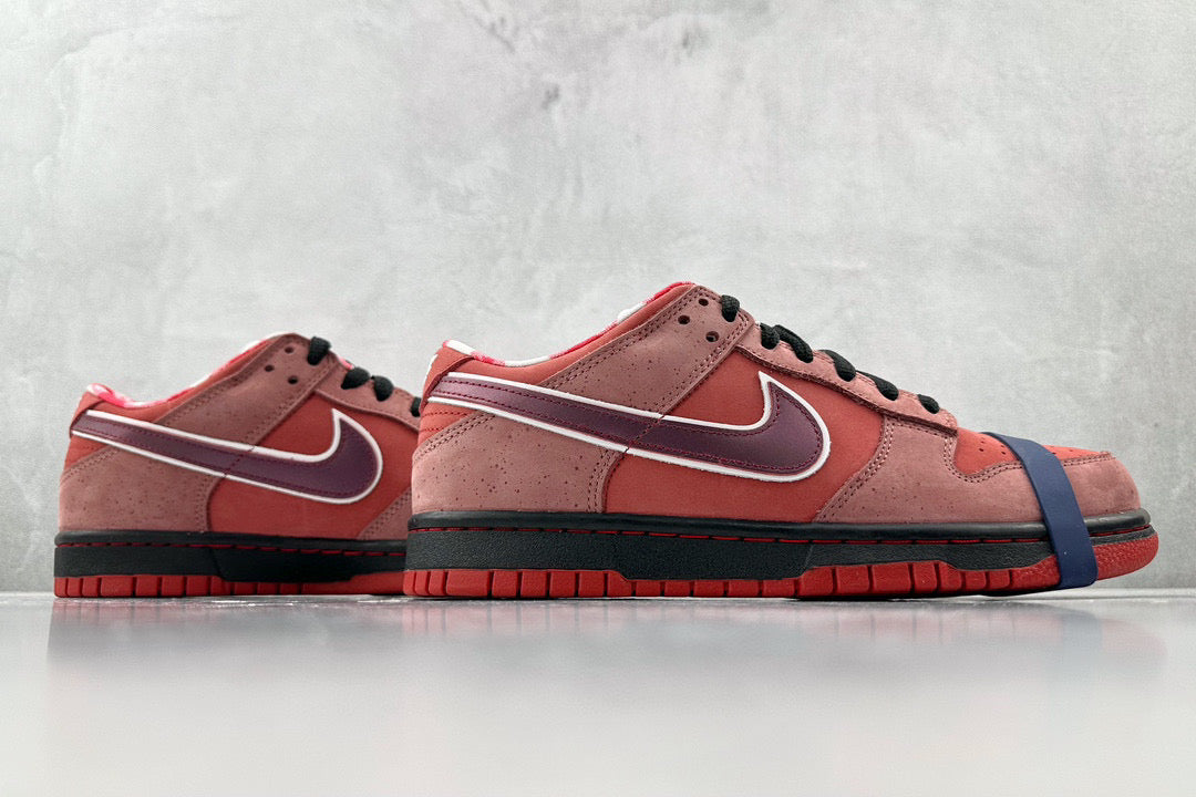 Nike Shoes- Nike Dunk Low Red Lobster Luxury Lifestyle Designer Footwear