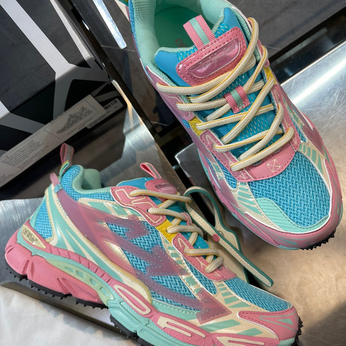 Shoes- Off W x Virgil Abloh Trainers Premium Designer Casual Shoes