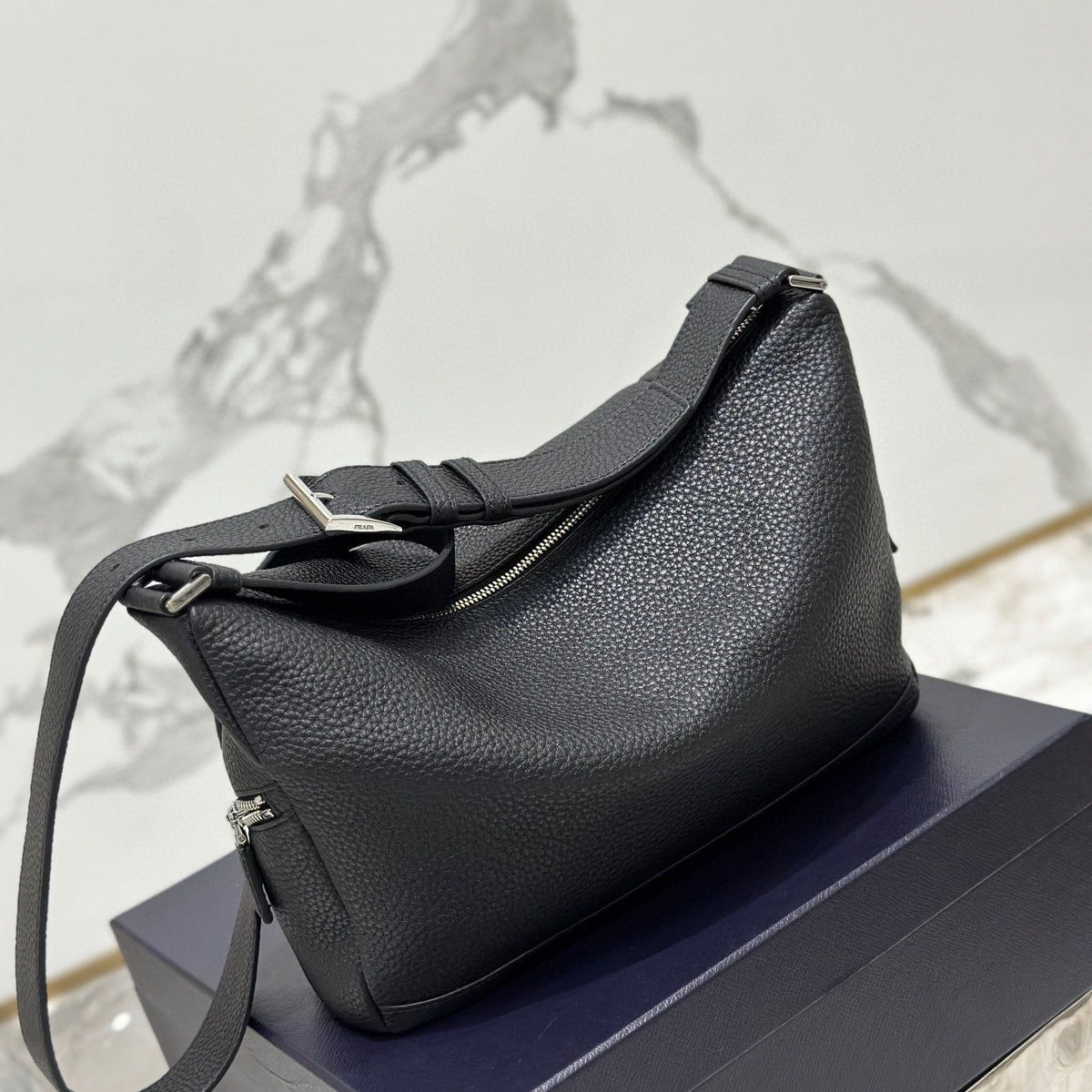 Bags- Pd Leather Bag With Shoulder Strap Premium Designer Shoulder Bag