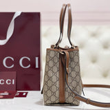 Gucci Emblem Small Tote Bag – luxury designer tote bag at Velouxe