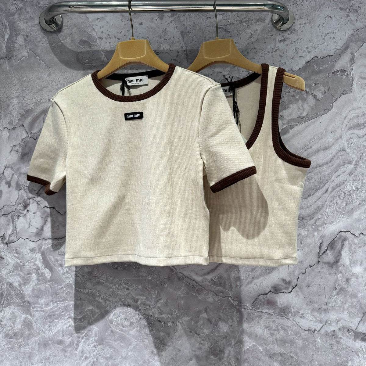 Tops- Miu M Top Premium Designer Casual Top