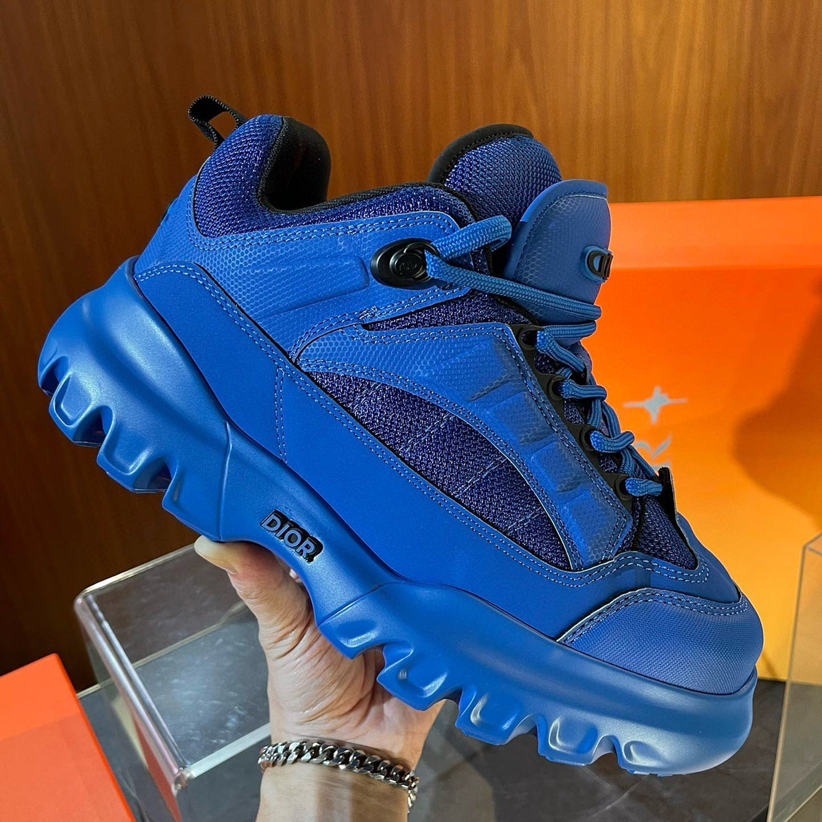 Dior Shoes- Dior x Lewis H Snow Sneakers Premium Designer Casual Shoes