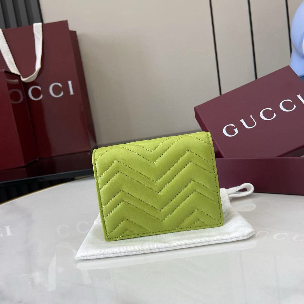 Gucci Wallets- Gucci Marmont Small Wallet Elegant Everyday Leather Wallet