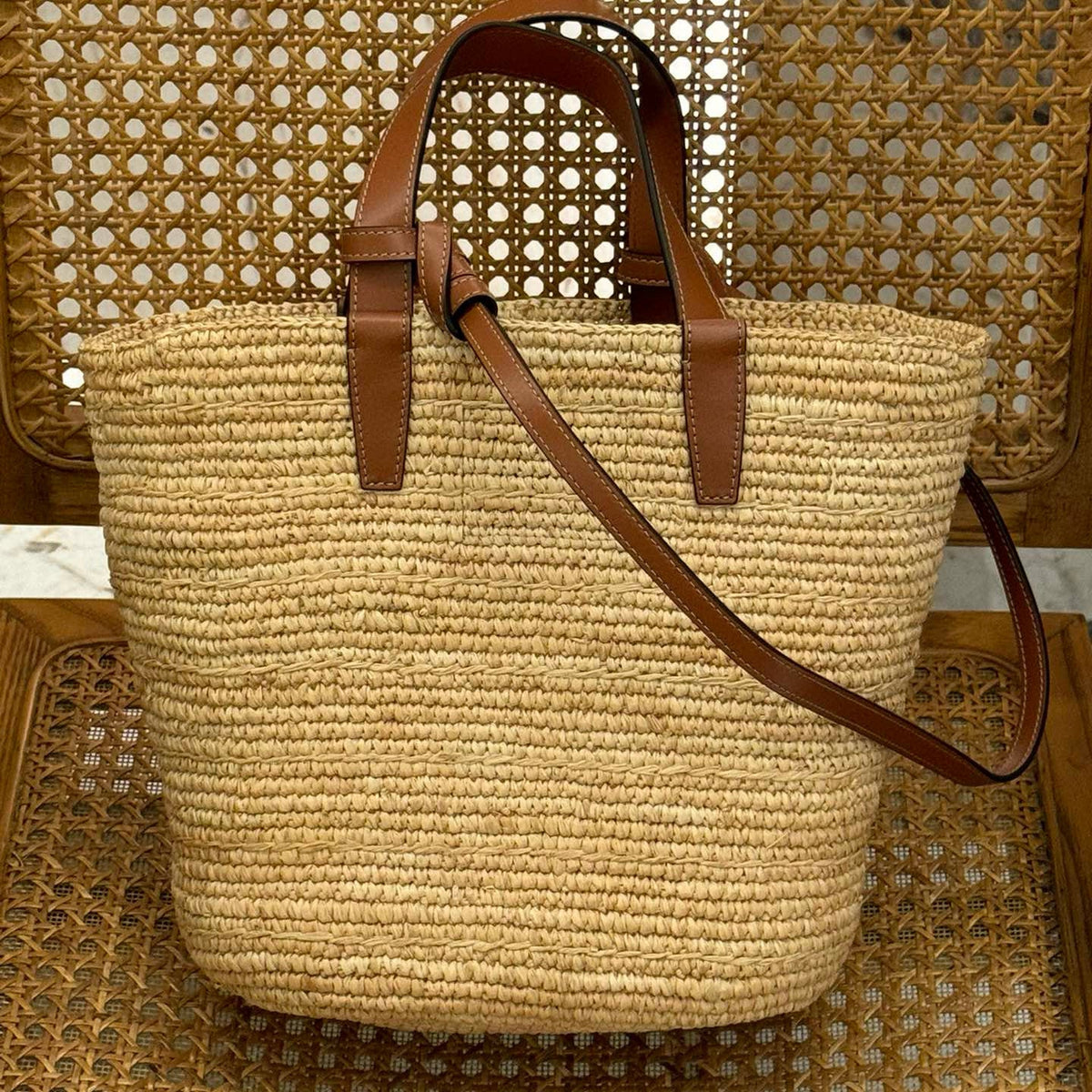 Bags- Cel Nano Supple Panier Bag Luxury Designer Leather Handbag