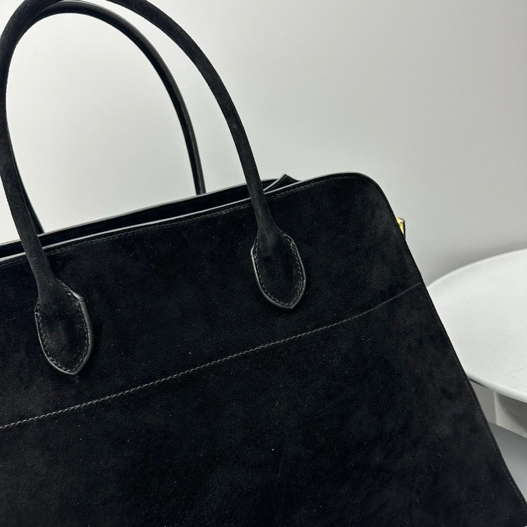 The Row Bags- The Row Margaux 17 Bag Luxury Designer Leather Handbag