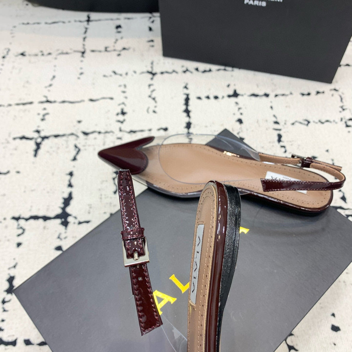Alaïa Flats – luxury designer footwear at Velouxe