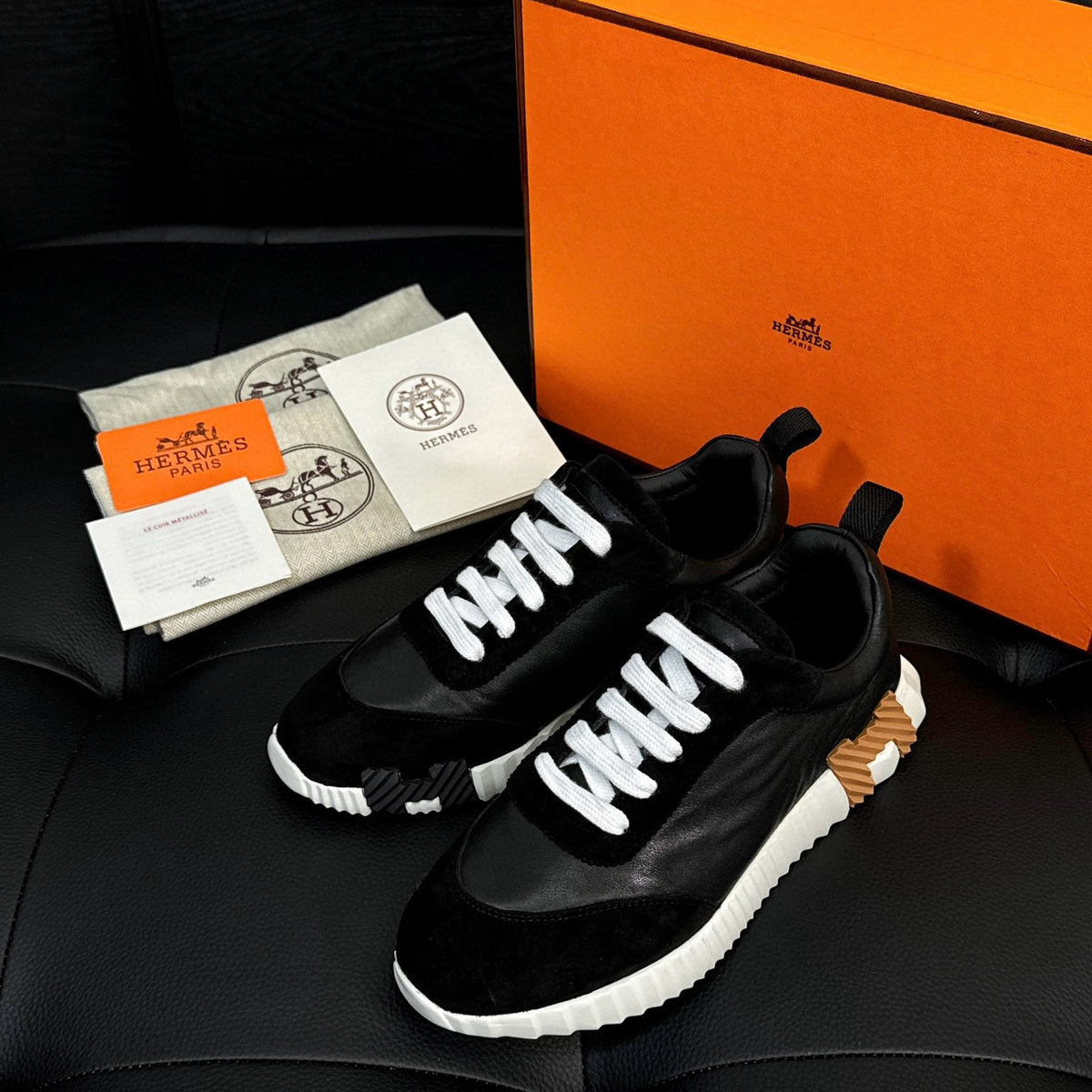 Shoes- Herm Bouncing Sneakers Comfortable Everyday Designer Shoes