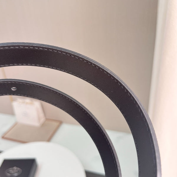 Belts- Pd Belt 2 Cm Classic Everyday Designer Belt