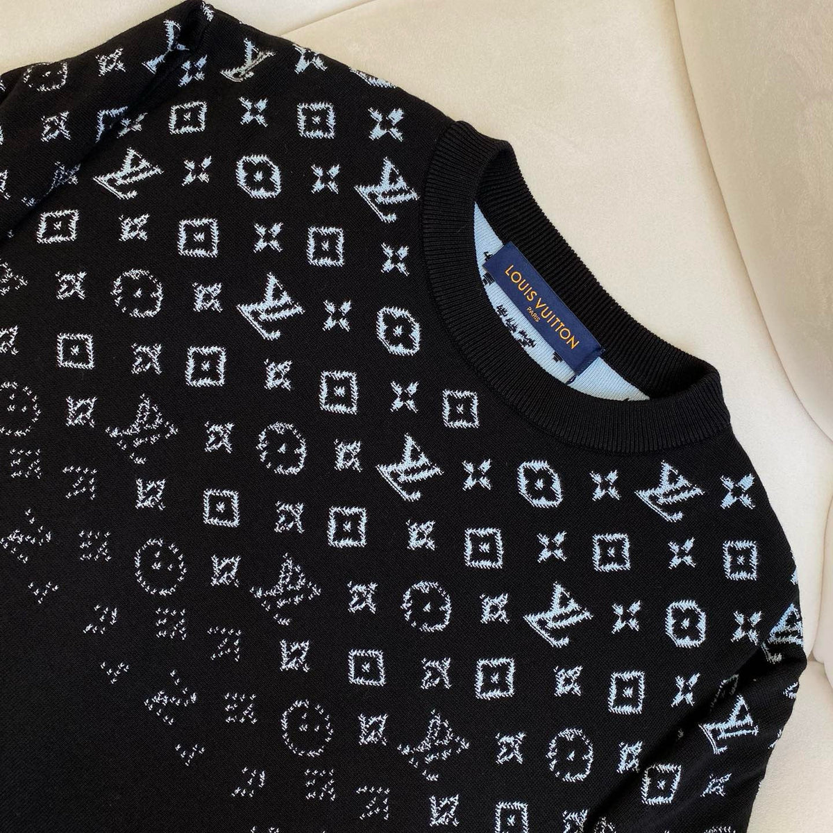 Louis Vuitton Sweaters- Louis Vuitton Lou Jumper Luxury Designer Knit Sweater