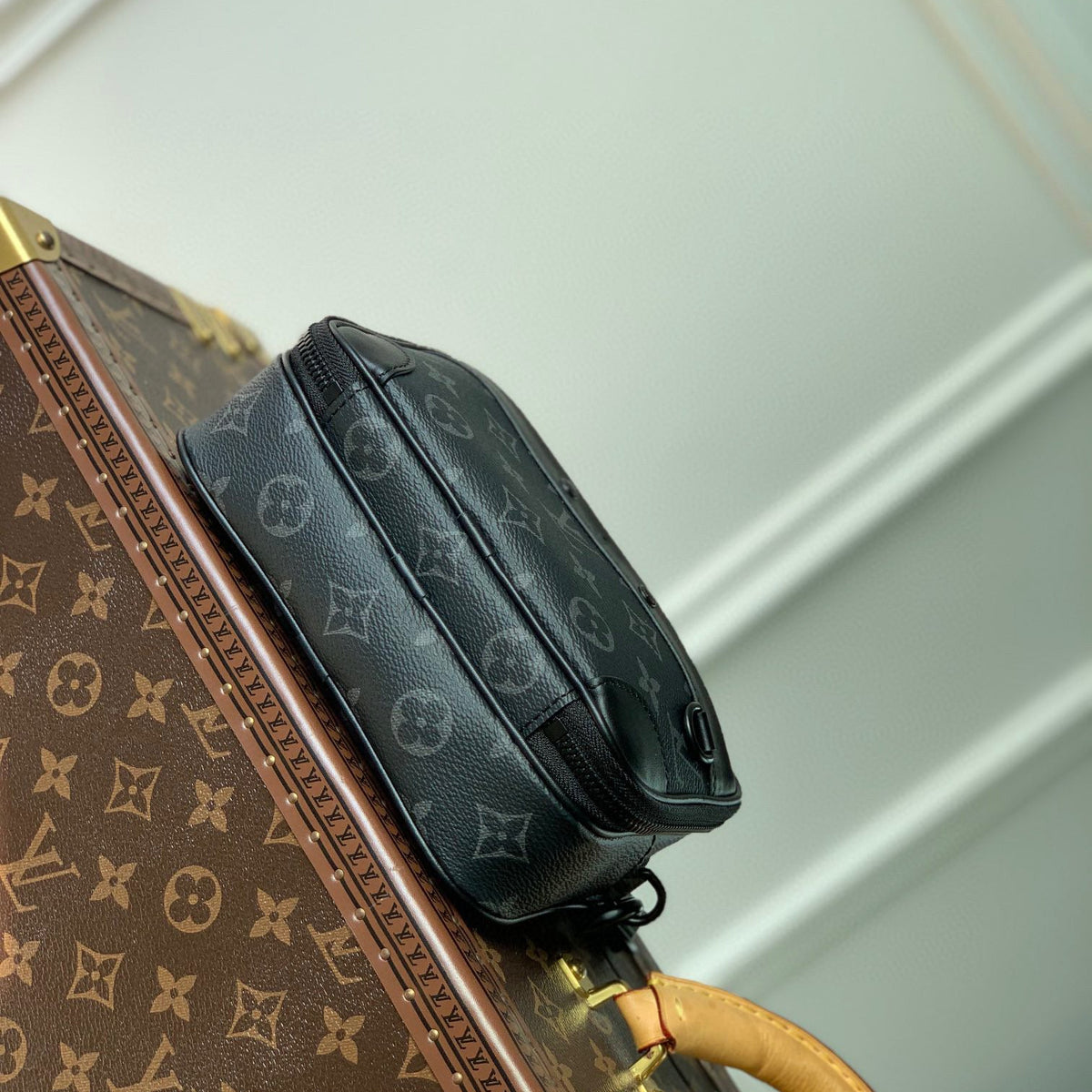 Louis Vuitton Wallets- Louis Vuitton Lou Alpha Wearable Wallet Compact Luxury Card Wallet