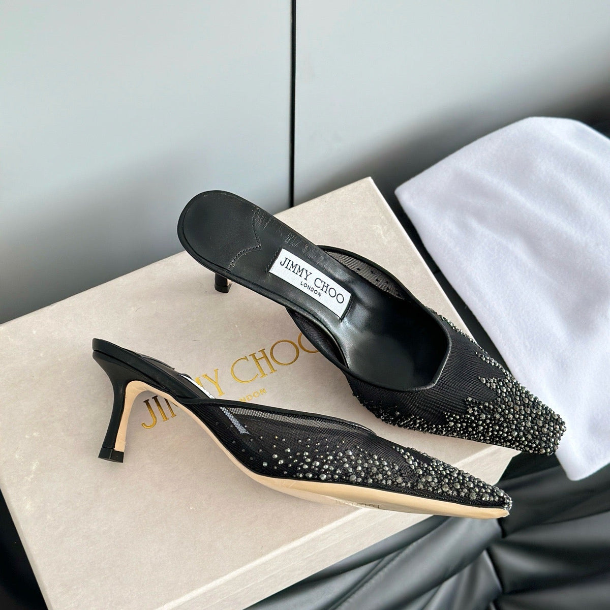 Shoes- Jimmy C Heels Premium Designer Casual Shoes