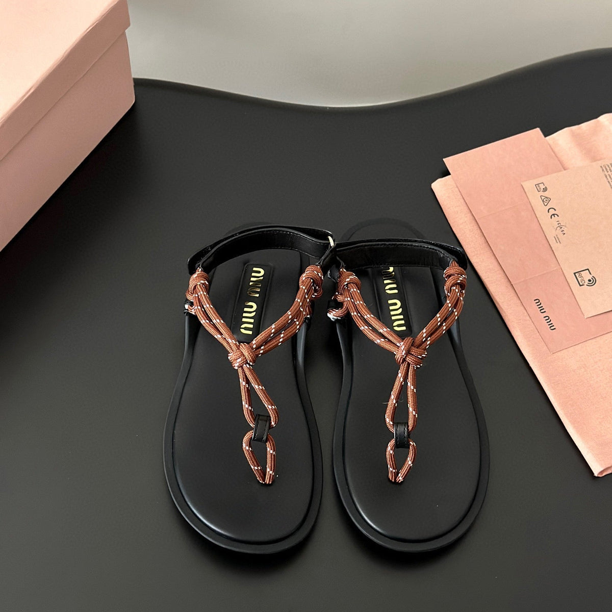 Shoes- Miu M Sandals Luxury Lifestyle Designer Footwear