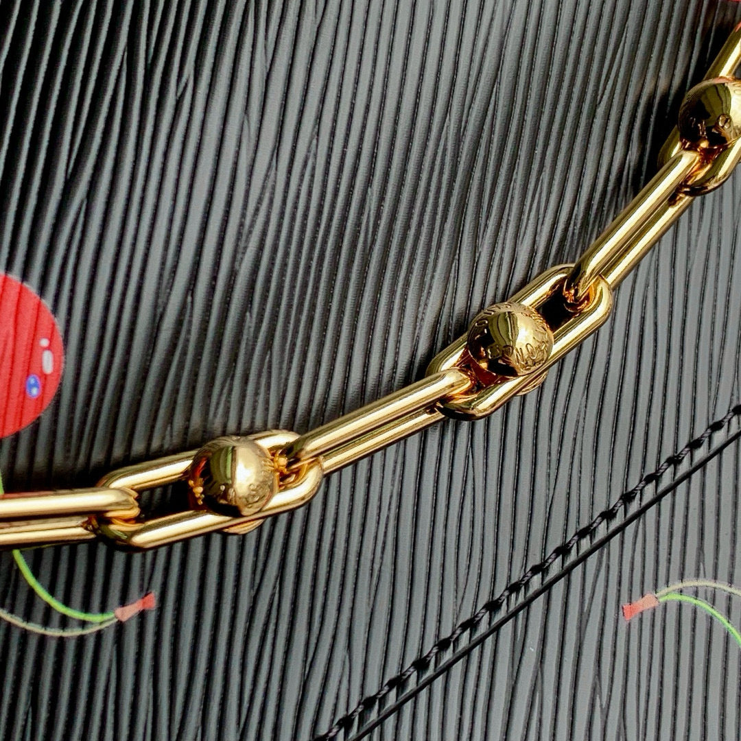 Louis Vuitton Bags- Louis Vuitton Lou x Murakami Twist Pm Bag Premium Designer Shoulder Bag