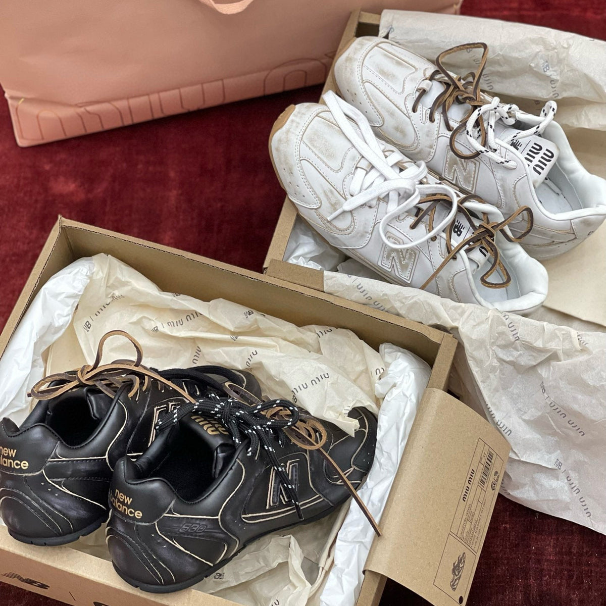 New Balance Shoes- New Balance Miu M x New Balance Trainers Luxury Lifestyle Designer Footwear