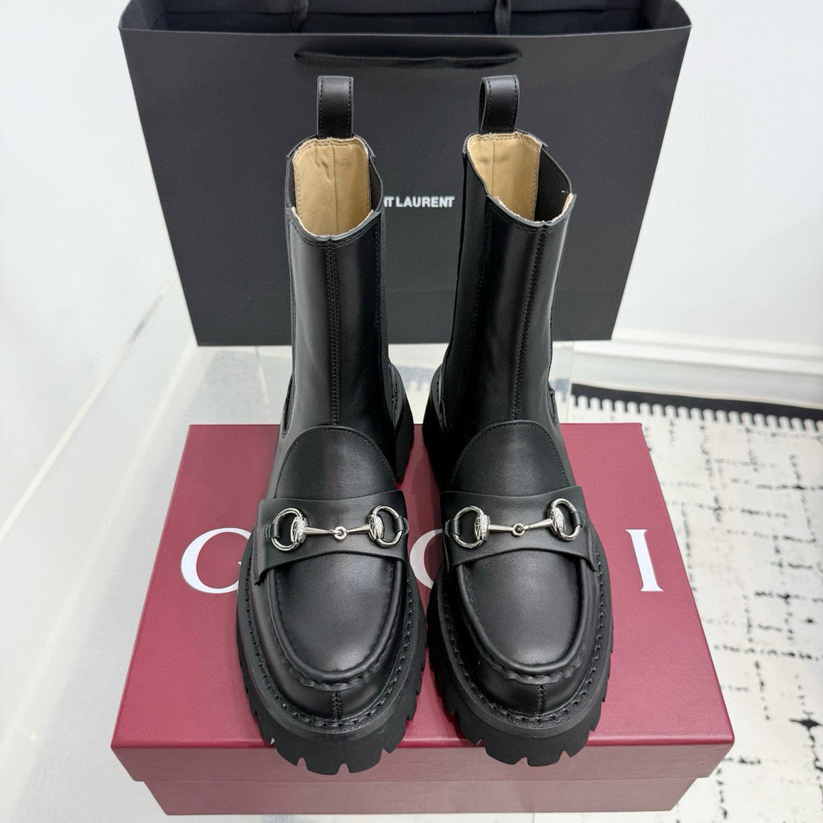 Gucci Shoes? Gucci Boots Premium Designer Casual Shoes