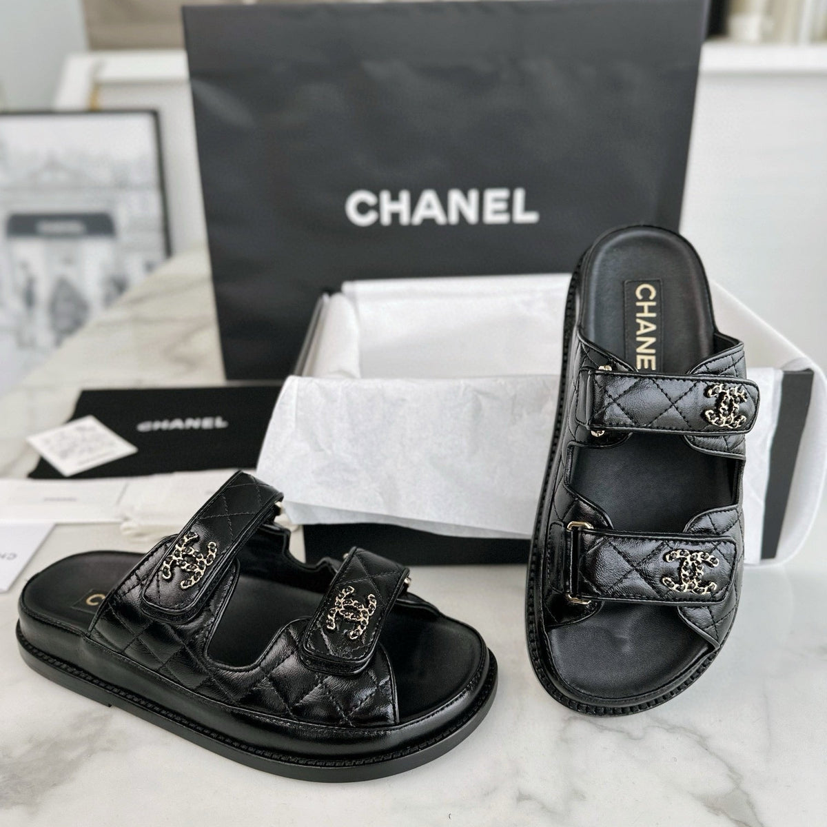 Chanel Shoes- Chanel Sandals Comfortable Everyday Designer Shoes
