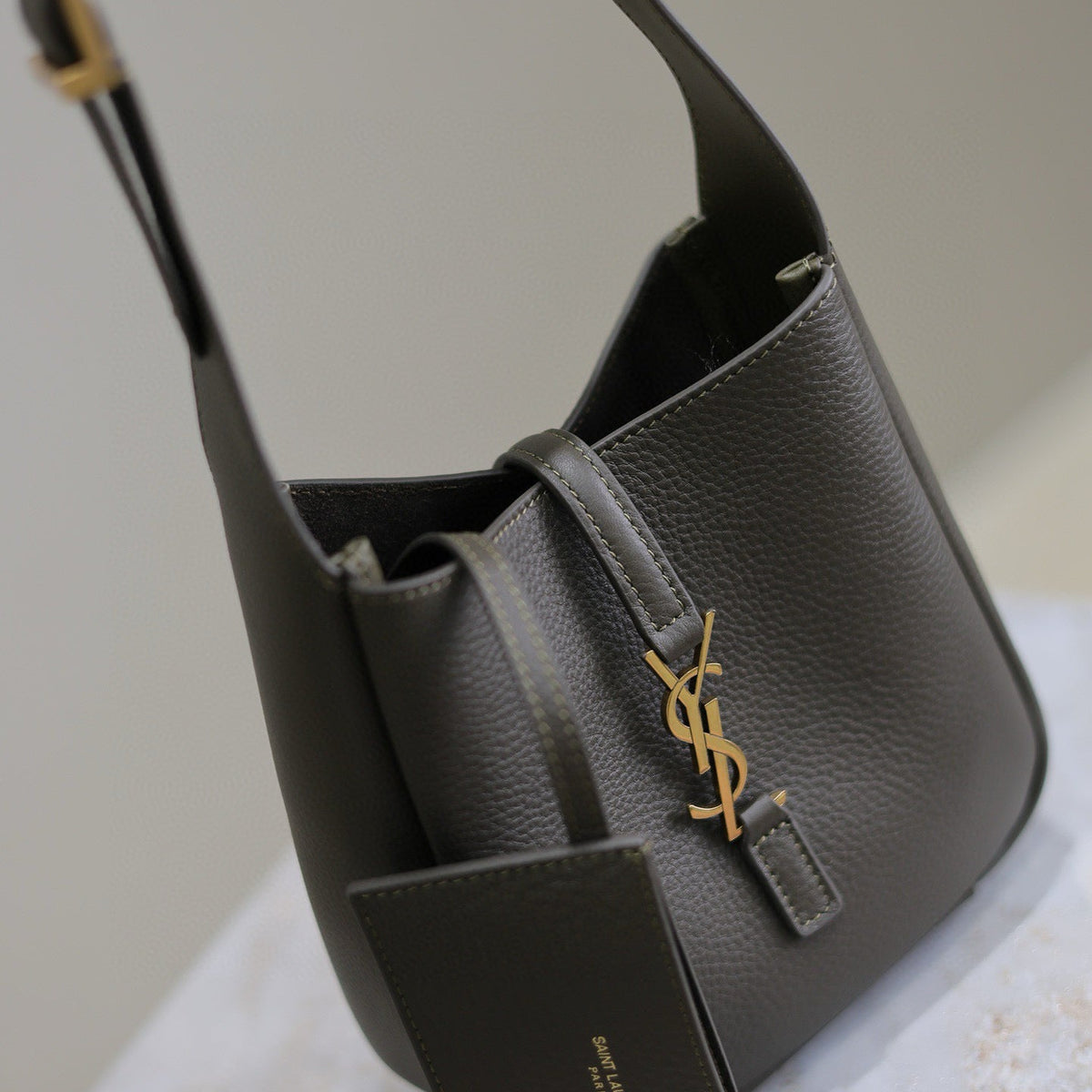 Saint Laurent Bags- Saint Laurent Le 5 A 7 Supple Baby Bag Luxury Designer Leather Handbag