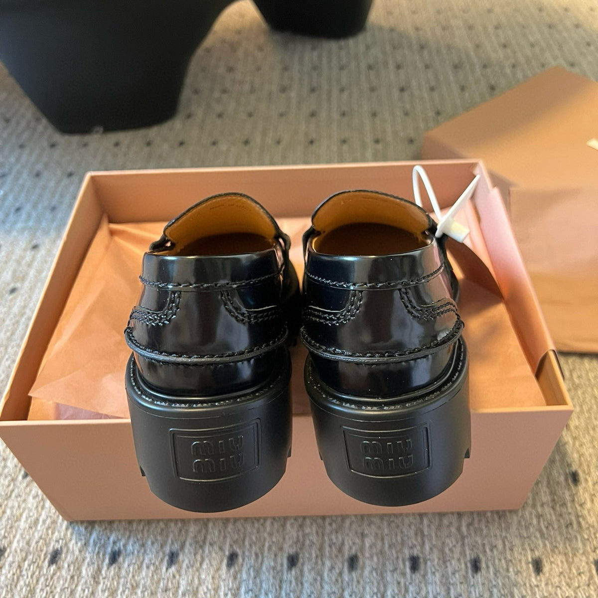 Shoes- Miu M Loafers Comfortable Everyday Designer Shoes