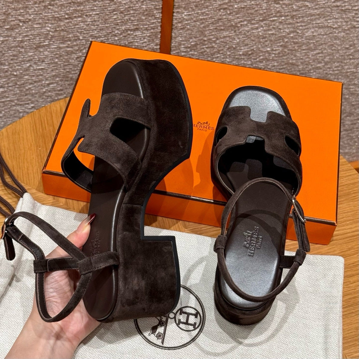 Shoes- Herm Jam 30 Sandals Premium Designer Casual Shoes