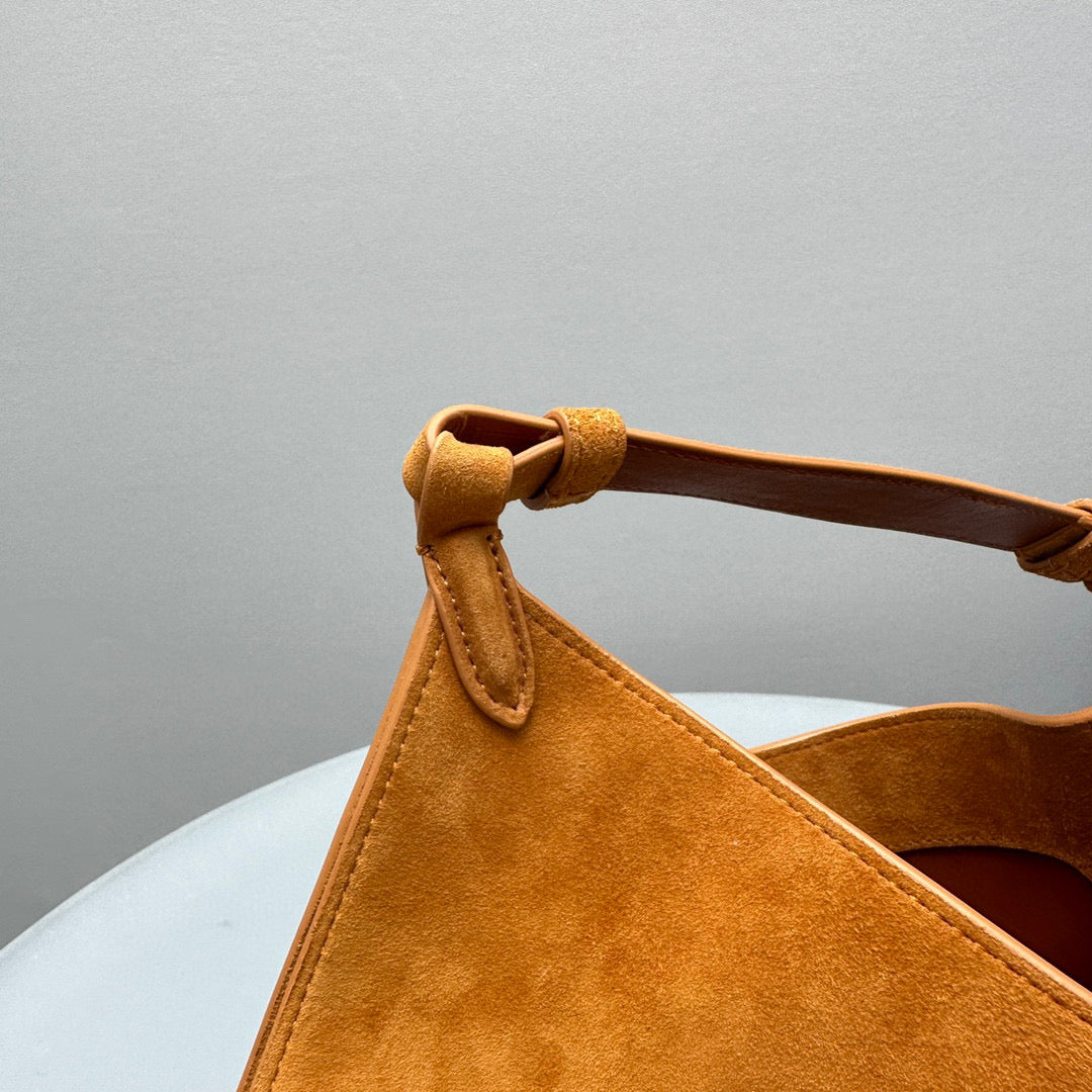 Bags- Khaite Mini Lotus Bag Luxury Designer Leather Handbag