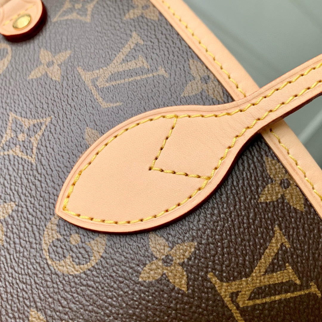Louis Vuitton Bags- Louis Vuitton Lou Neverfull Inside Out Mm Tote Bag Elegant Everyday Designer Handbag