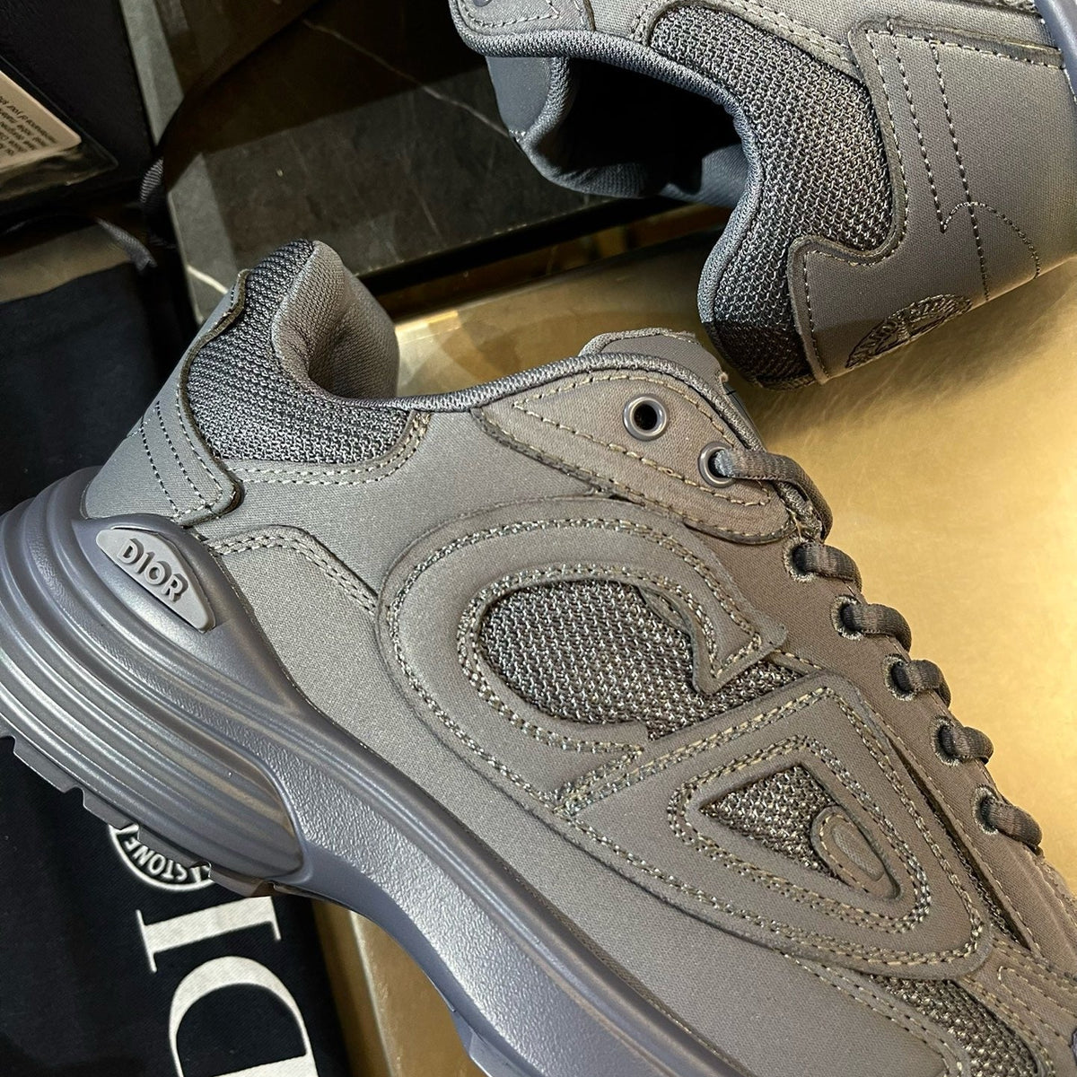 Dior Shoes- Dior x Stone I B30 Sneaker Premium Designer Casual Shoes